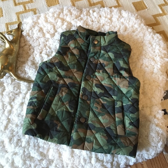 infant army fatigue jacket